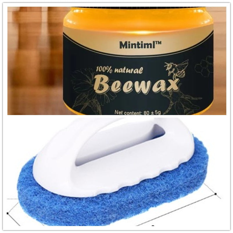 Organic Natural Pure Wax Wood Seasoning Beewax Complete Solution Furniture Care Beeswax Home Cleaning Cleaner Tools