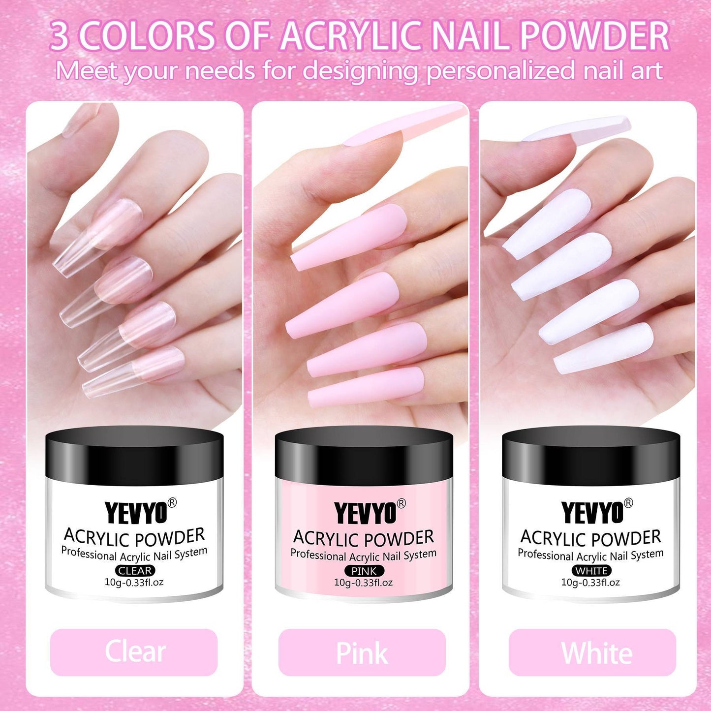 Acrylic Nail Kit With Nail Drill And UV Light,Professional Nail Kit Acrylic Set