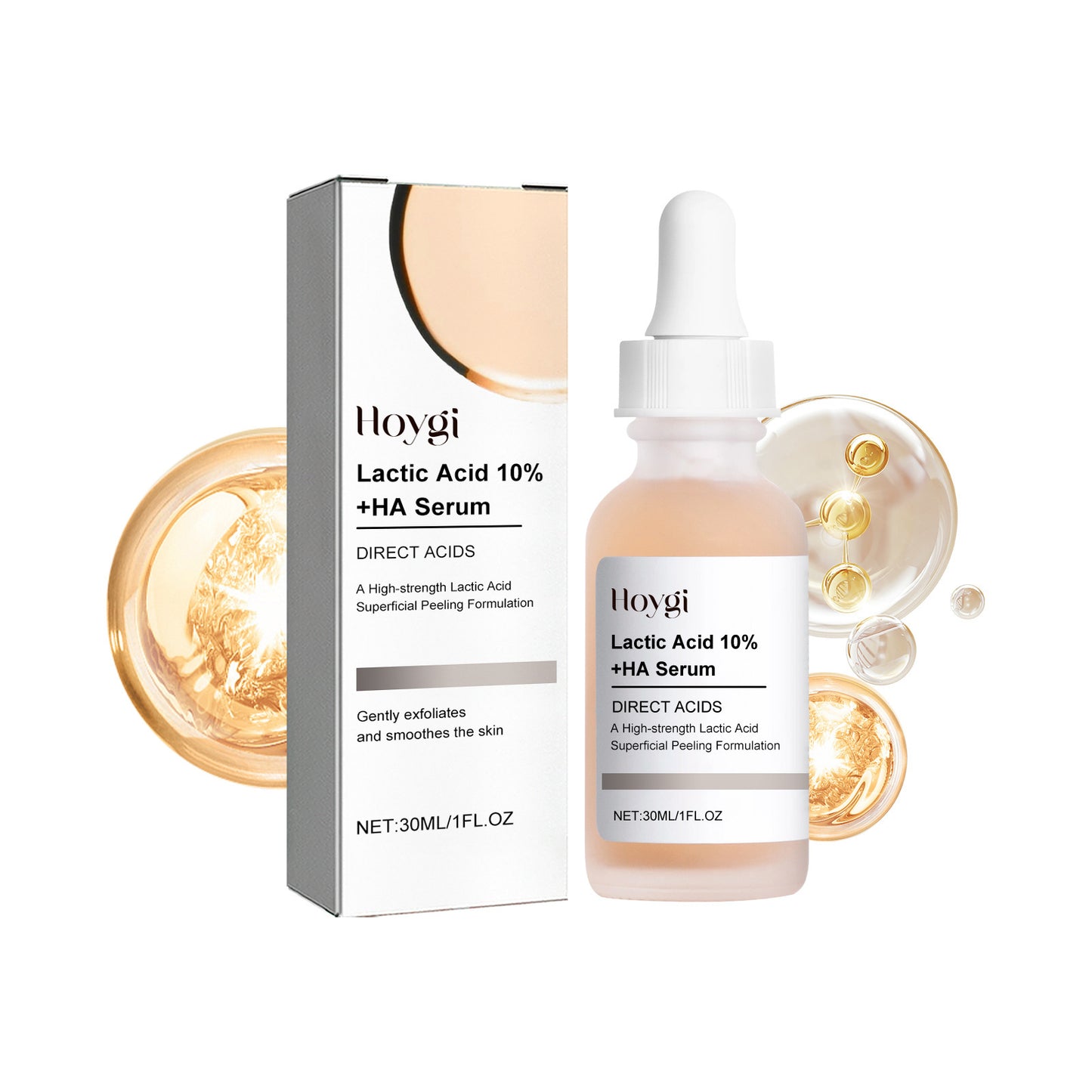 Hoygi Lactic Acid Facial Essence Desalting PIMPLE Acne Anti-wrinkle Nourishing And Hydrating