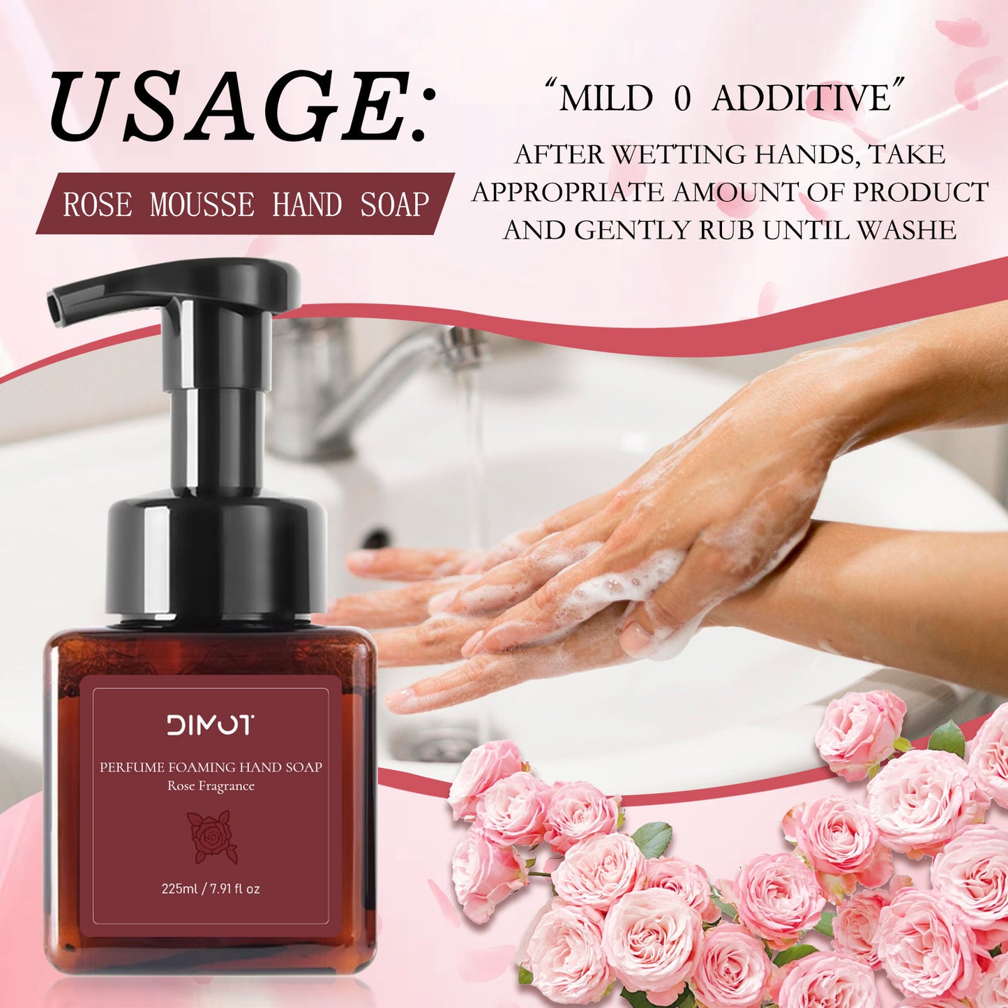 Deep Cleansing Mousse Mild Hand Fragrance Fragrance Hand Sanitizer