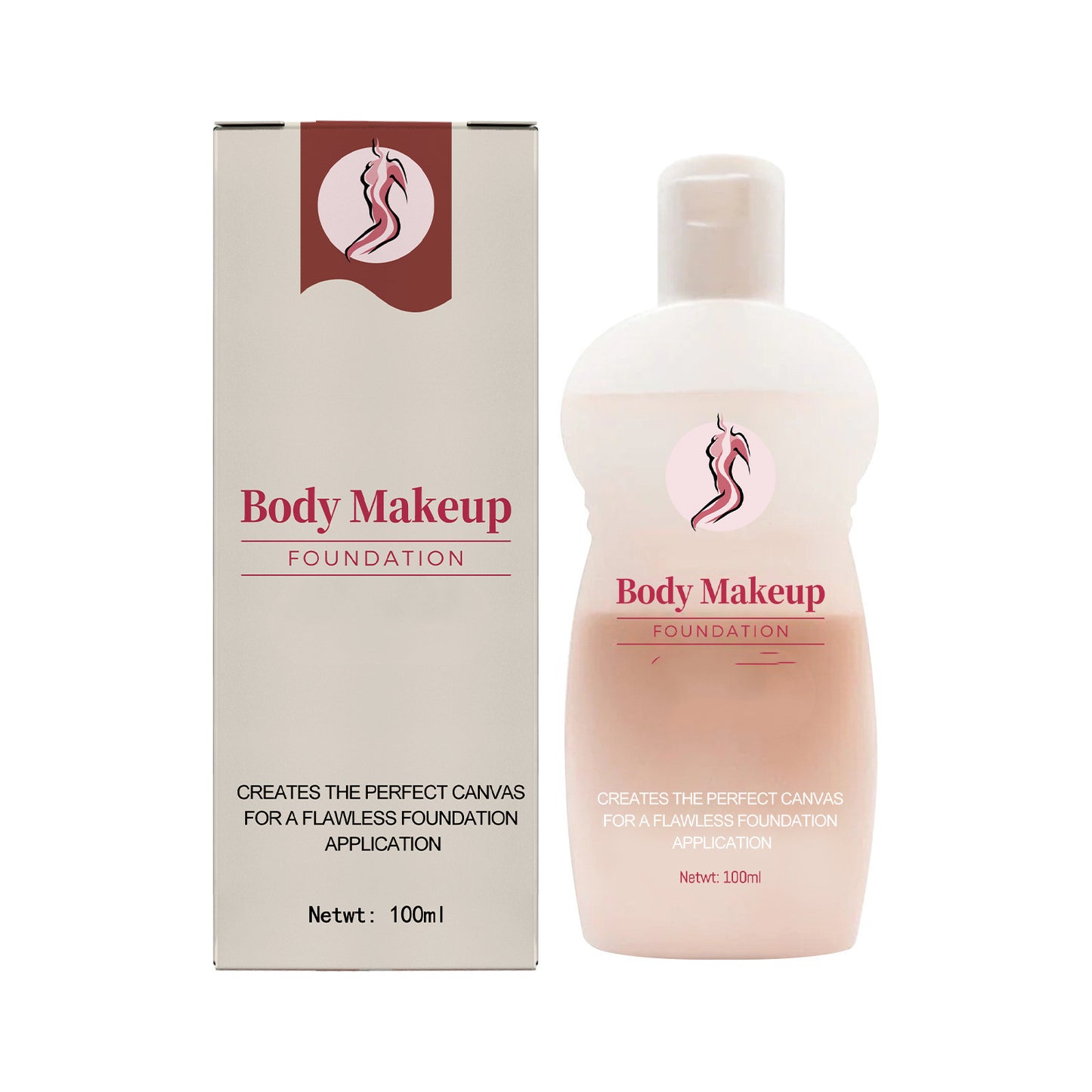 Body Makeup Liquid Cover Skin Spots Blemishes Tattoo Natural Moisturizing Long Lasting Foundation