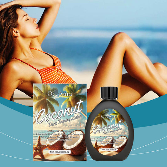 Bronze Skin Black Lotion Beach