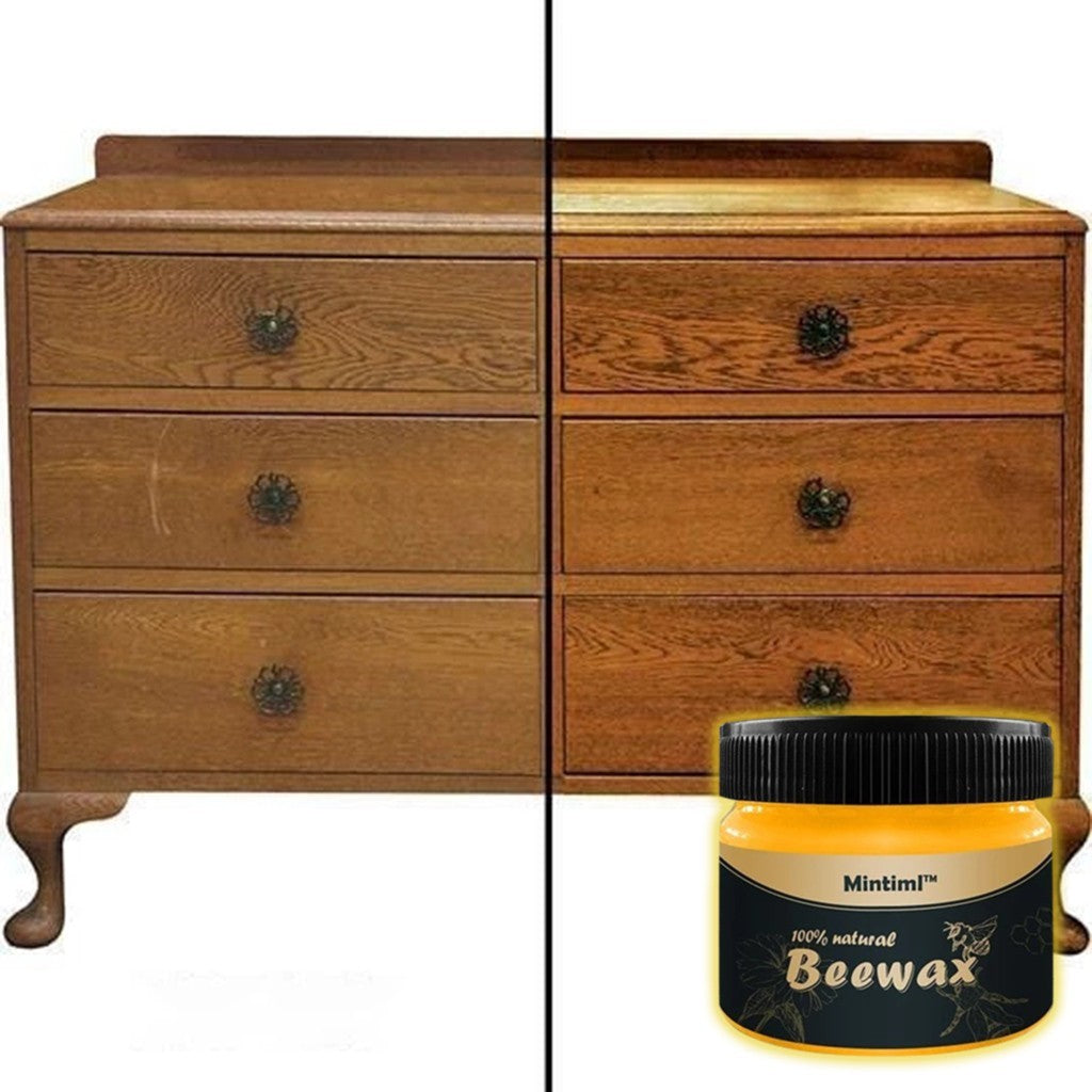 Organic Natural Pure Wax Wood Seasoning Beewax Complete Solution Furniture Care Beeswax Home Cleaning Cleaner Tools