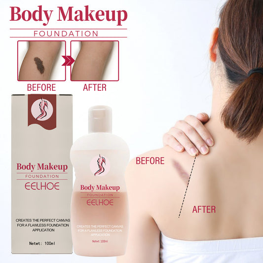 Body Makeup Liquid Foundation Cover Fleck Moisturizing Lasting